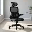 Ergonomic Office Chair with Flipping Armrests - 1