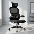 Ergonomic Office Chair with Flipping Armrests - 2