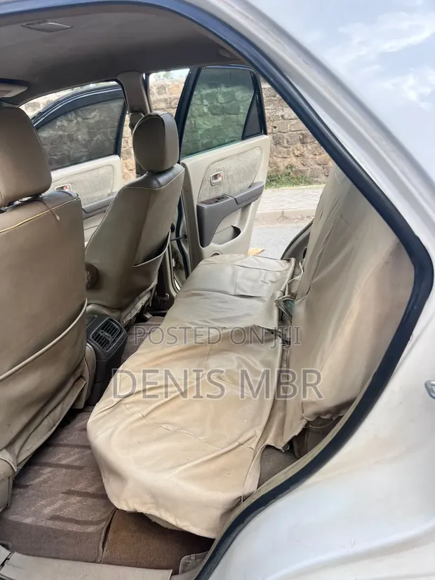 Toyota Harrier 2002 White - 1