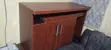 Computer Desk with Cabinet - Royal Cherry MDF - 1