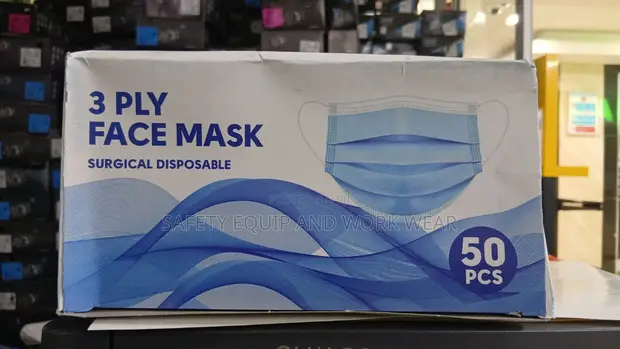 3-Ply Disposable Face Mask - 1