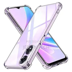 Thick Shockproof Clear Silicone Case for Oppo A78 5G / A96 4G / A76 4G / A94 5G