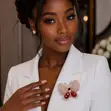 Brooch ya Nguvu kwa Blazer - 1