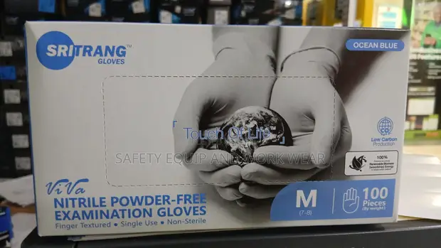 Nitrile Powder-Free Gloves - 1
