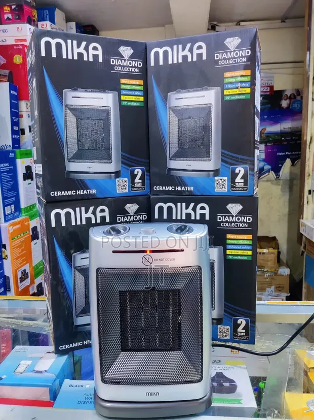 Mika MH201 Ceramic Room Heater (750W-1500W) - 1