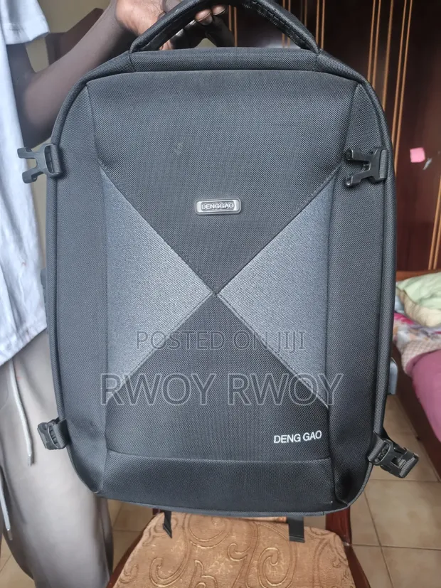 Brand New Unisex Backpack - Black - 1