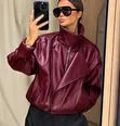 Women's Classic Leather Jacket - 3
