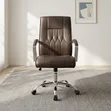 Executive High-Back Leather Office Chair - 1