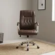Executive High-Back Leather Office Chair - 2