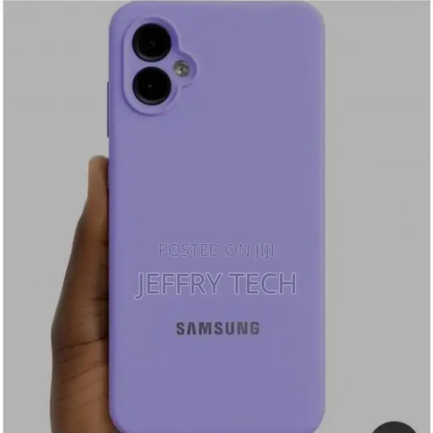 Premium Silicone Case for Samsung Galaxy A07 - Shock Purple - 1