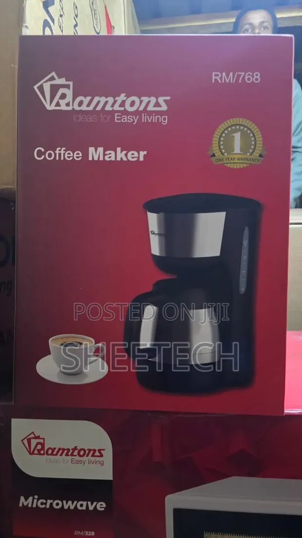 Ramtons Coffee Maker Black Rm/768 - 1