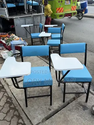 Blue Armchair - College Seat