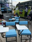 Blue Armchair - College Seat - 3