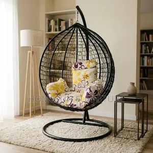 Hanging Egg Chair with Cushions - Indoor/Outdoor