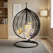 Hanging Egg Chair with Cushions - Indoor/Outdoor - 2