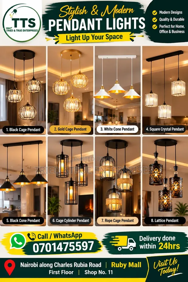 Executive Pendant Light - 1