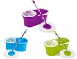 Microfiber Spin Mop and Bucket Set with Extra Refill - 1