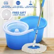 Microfiber Spin Mop and Bucket Set with Extra Refill - 3