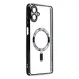Samsung Galaxy A07 Phone Case - Black Electroplated Clear with MagSafe - 1