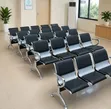 Boss Office Products 3-Seater Bench Chair - Brand New - 1