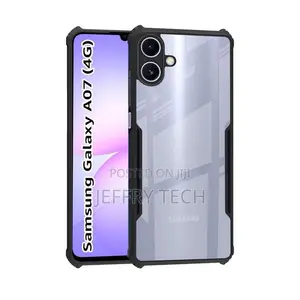 Transparent Armor Case for Samsung Galaxy A07 - Heavy-Duty