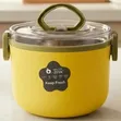1000ml Stainless Steel Insulated Bento Lunch Box with Spoon - 4