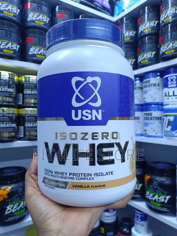 USN IsoZero Whey Protein Isolate - Vanilla - 1