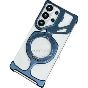 Samsung S26 Ultra Metal Frameless Armor Case - Blue