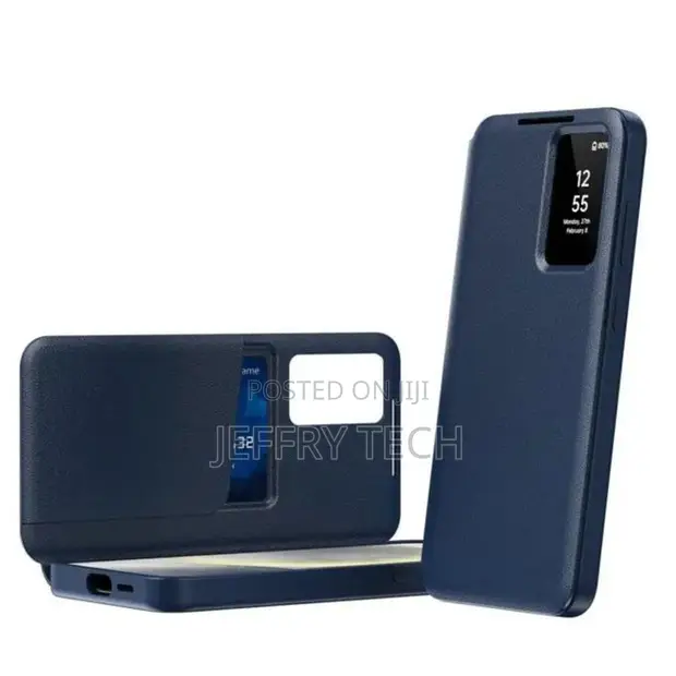 Samsung Galaxy S26 Ultra S-View Wallet Case - Blue - 1