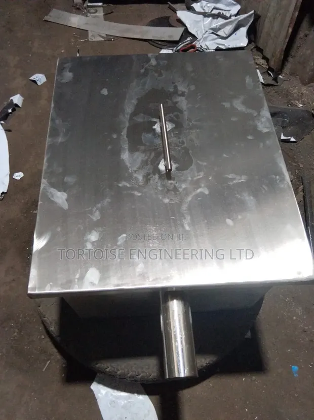 Grease Trap/Interceptor ya Chuma cha Kutuoa 60x40cm - 1