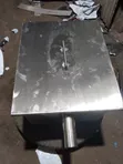Grease Trap/Interceptor ya Chuma cha Kutuoa 60x40cm - 1