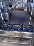 Stainless Steel Commercial Gas Cooker - 3 Burner - 2