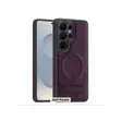 Magsafe2 Leather Case for Samsung Galaxy S26 Ultra - Purple - 1