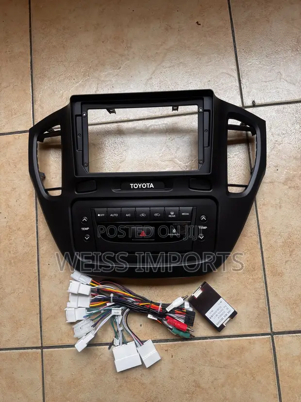 Toyota Kluger/Highlander 9" Fascia ya Android - 1