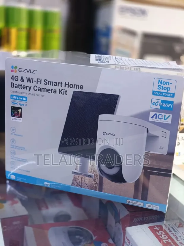 EZVIZ HB8 Lite 4G/WiFi Smart Home Camera - 1