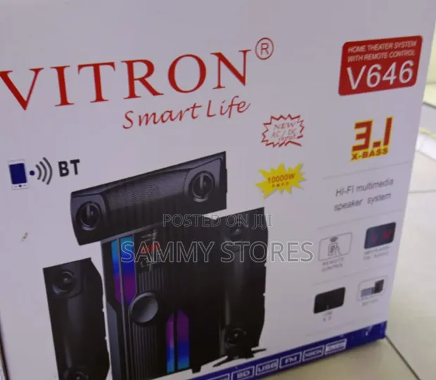 Vitron V646 Powerful Bass 3.1 Home Theatre System - 1