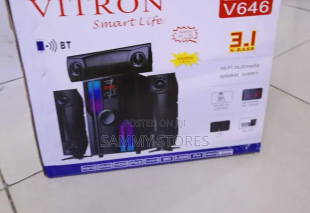 Vitron V646 3.1 Home Theatre Woofer with Remote - 1