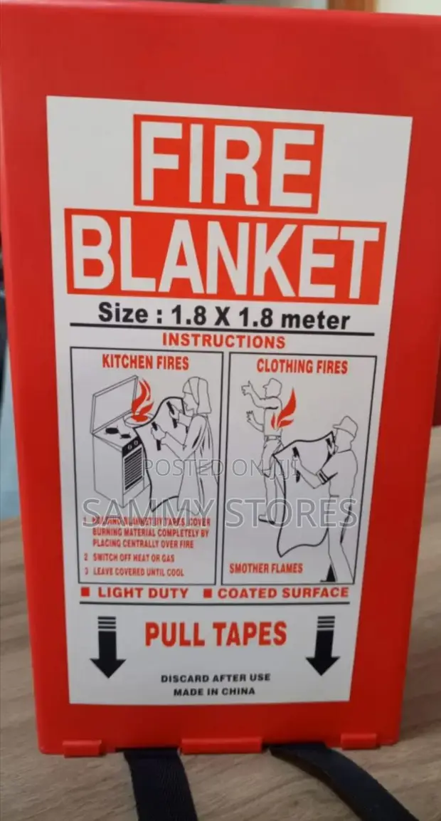 Fireproof Safety Blanket 1.8 x 18ft - Emergency Protection - 1