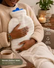 Cozy Fleece Hot Water Bottle - Pain Relief & Warmth - 1