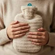 Cozy Fleece Hot Water Bottle - Pain Relief & Warmth - 2
