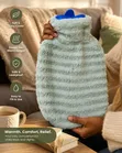Cozy Fleece Hot Water Bottle - Pain Relief & Warmth - 3