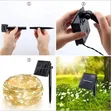 Solar Christmas Fairy String Lights - 32m, 300 LED, Njia 8 - 4