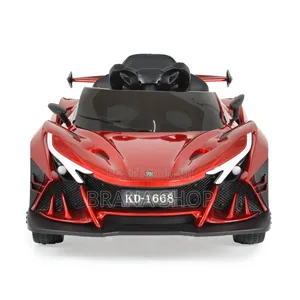 Gari la Watoto la Umeme la Mtindo wa Lamborghini KD-1668 - Jekundu