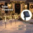 Solar Christmas Garden Pathway Lights (4-Piece Set) - 1