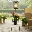 Solar Outdoor Garden Patio Standing Lantern Light - 2