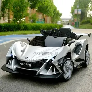 Gari la Watoto la Umeme la KD-1668 La Mtindo wa Lamborghini Nyeusi