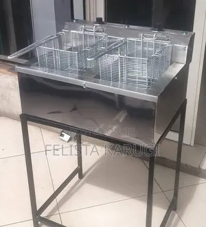 Jua Kali Double Fryer 17L+17L