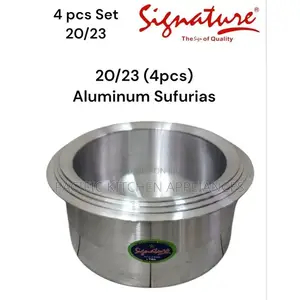 Signature Sufuria 4pcs za Aluminium (Size 20-23)