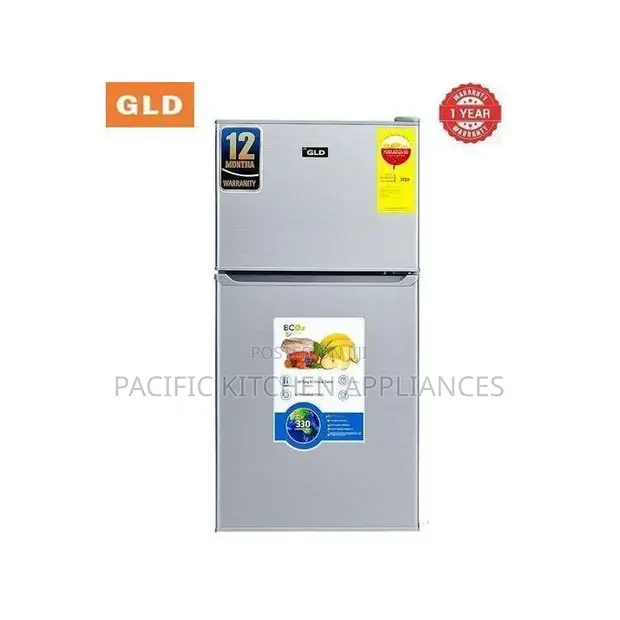 GLD 138L Double Door Frost Fridge (1 Yr Warranty) - 1