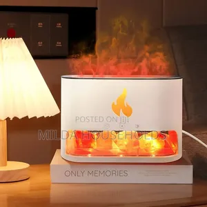 10W Salt Stone Fireplace Aroma Diffuser Humidifier